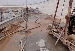 哈尔滨公路钻孔施工